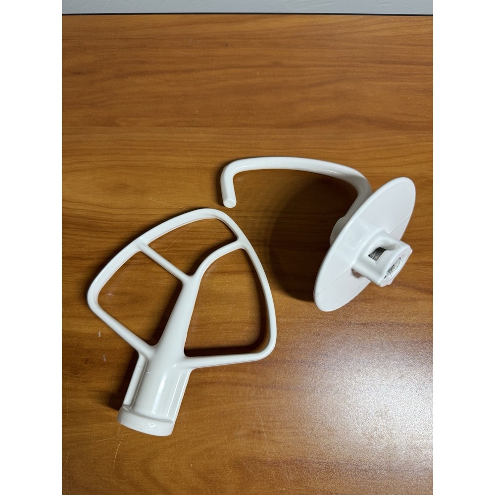 KitchenAid Attachment Lot Dough Hook And Flat Beater For Stand Mixers